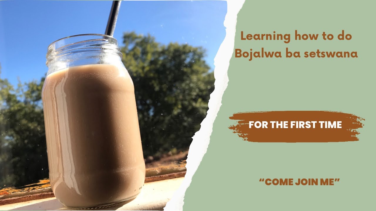 Learning how to do Bojalwa ba setswana for the first time #southafricanyoutuber