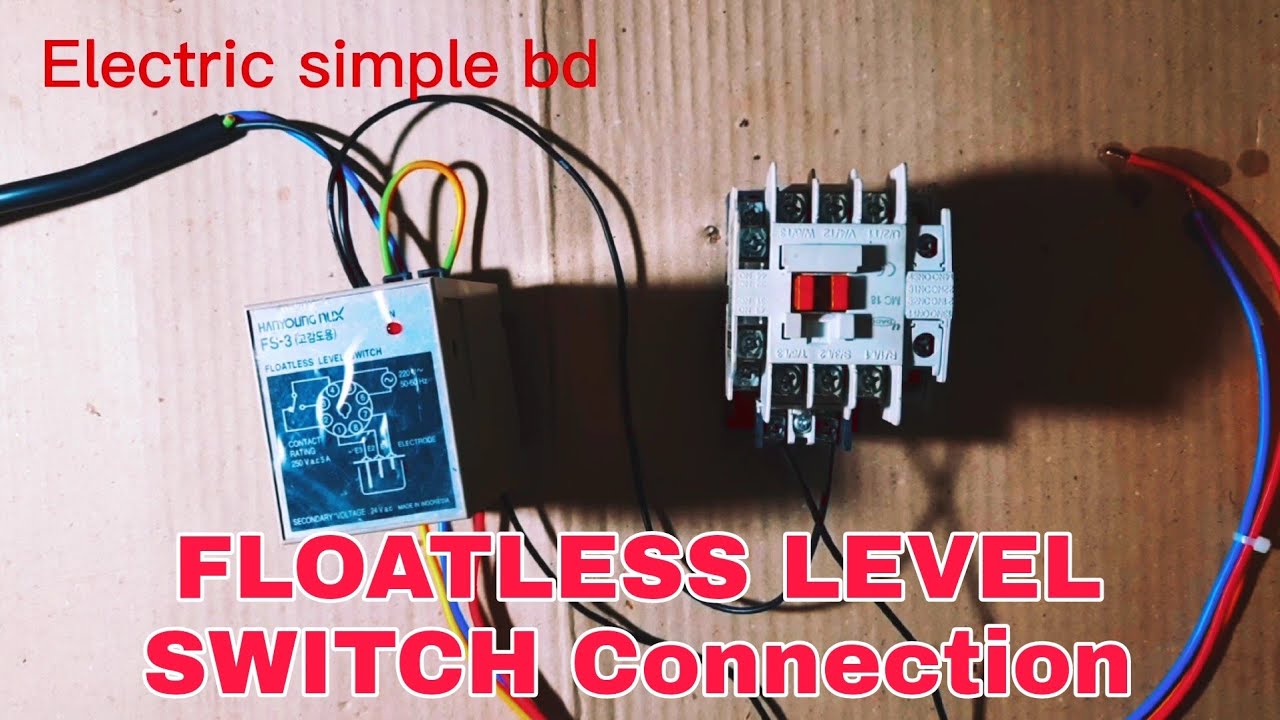 FLOATLESS LEVEL SWITCH CONNECTION