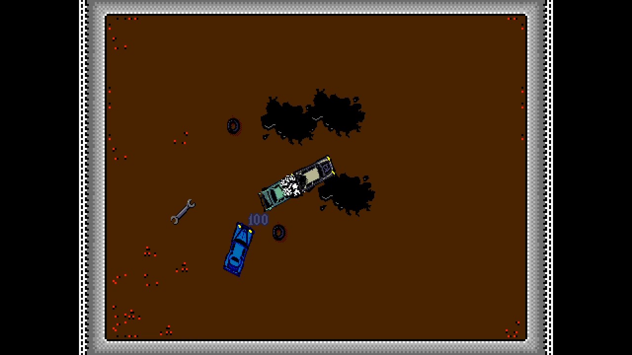 Arcade Game: Demolition Derby (1984 Midway)