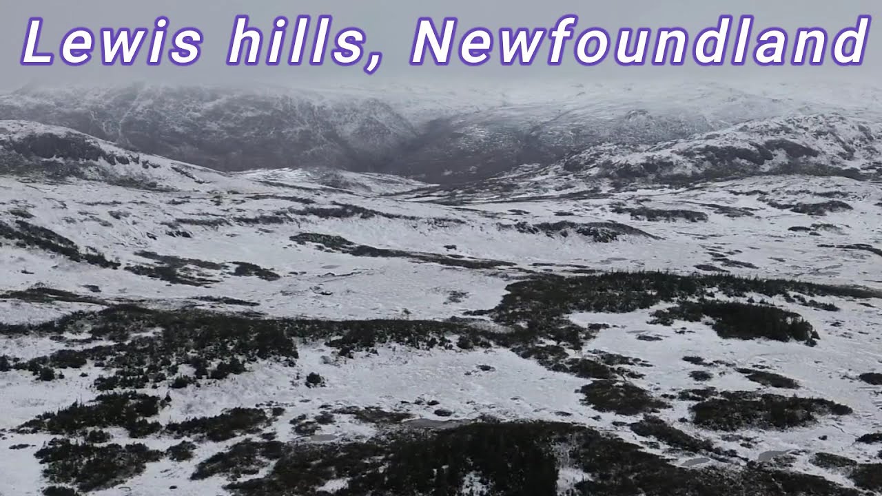 Наша поездка в Льюис-Хиллз, Ньюфаундленд. Зима близко!