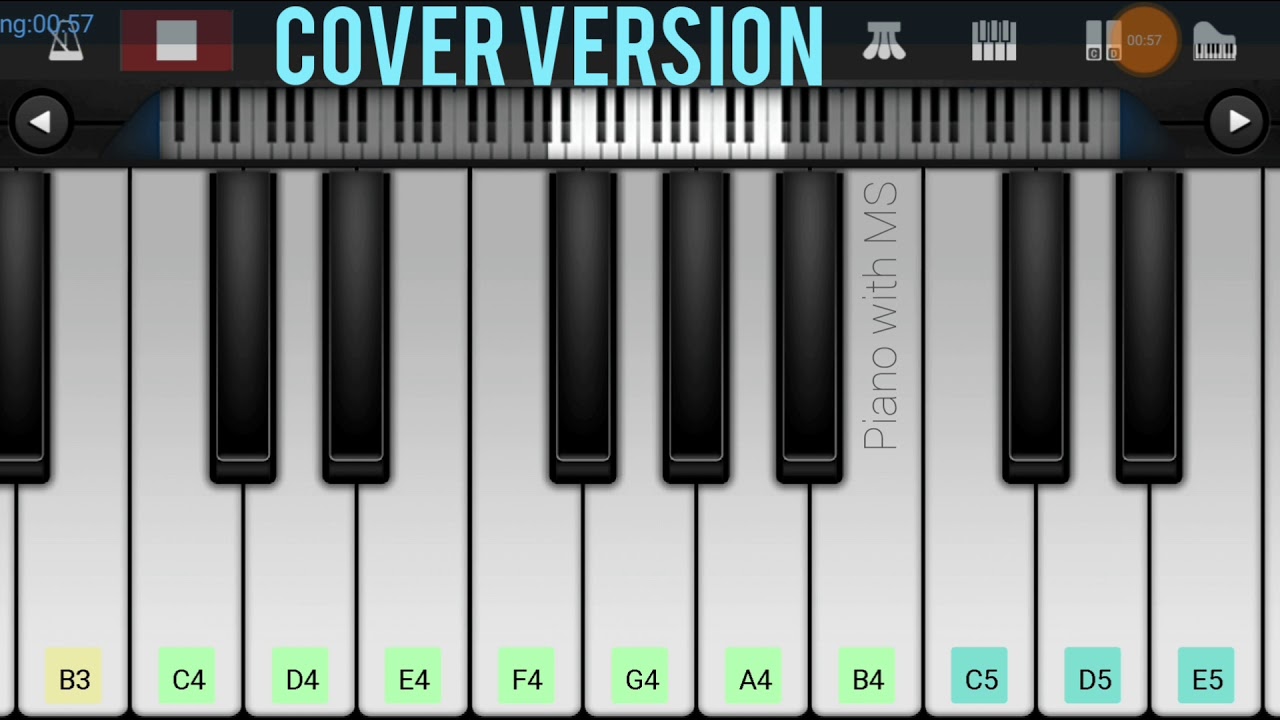 Valaiosai kala kala kalavena song | Sathyaa Movie | Ilaiyaraaja | Piano Cover | **NOTES**