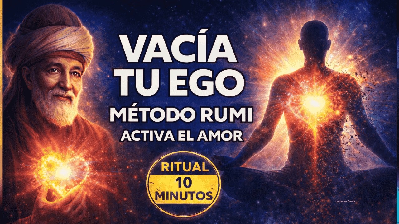RUMI: El RITUAL de PURIFICACIÓN Interior que Vacía tu Ego y Activa el AMOR