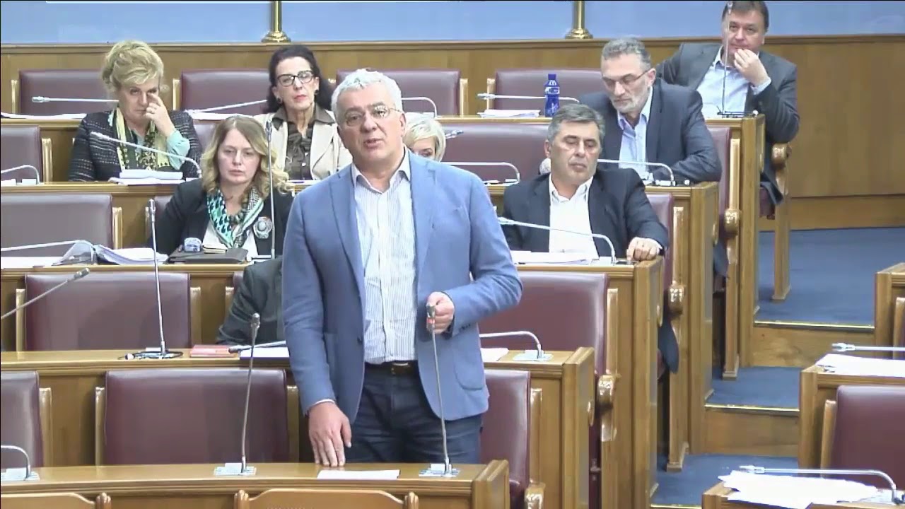 Andrija Mandić o Savjetu RTCG, Skupština CG, 26.12.2017.