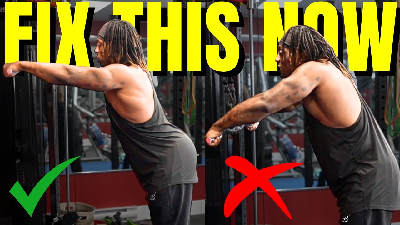 FIX Straight Arm Pull Down Mistakes NOW