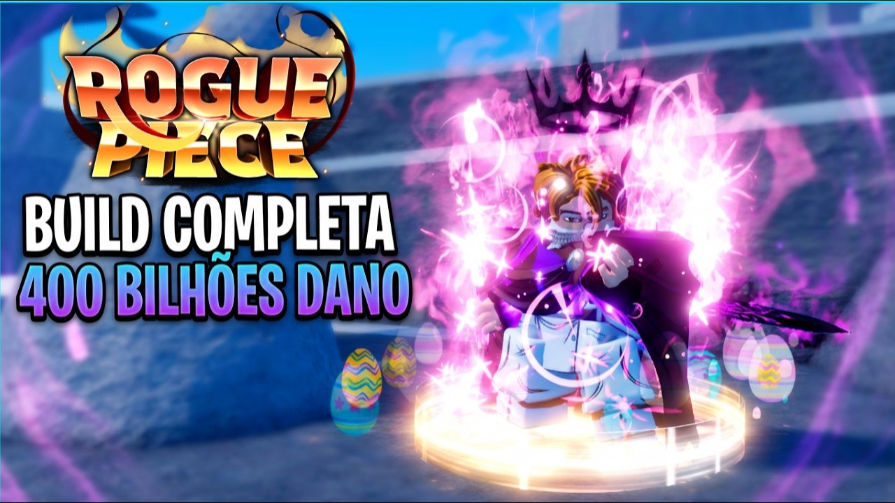 THE BEST ROGUE PIECE BUILD! 400 BILLION DAMAGE! LucSky - ROBLOX!