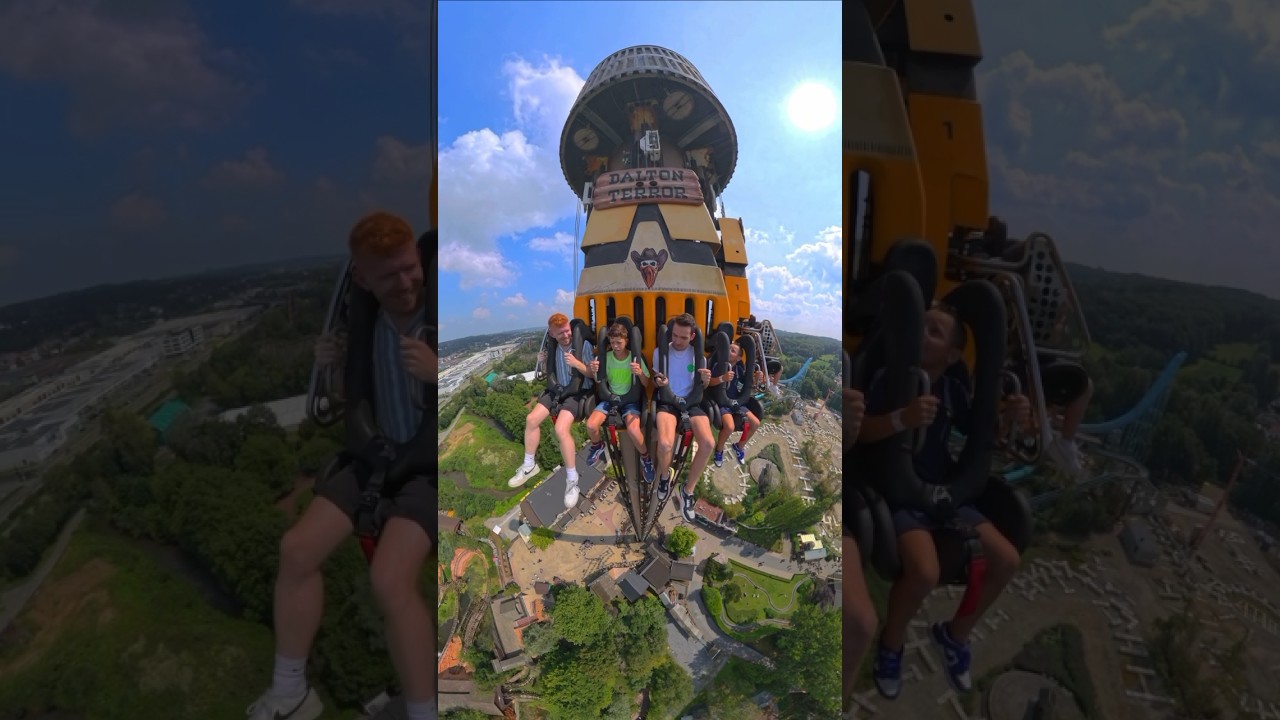 TALLEST FREE FALL in Belgium