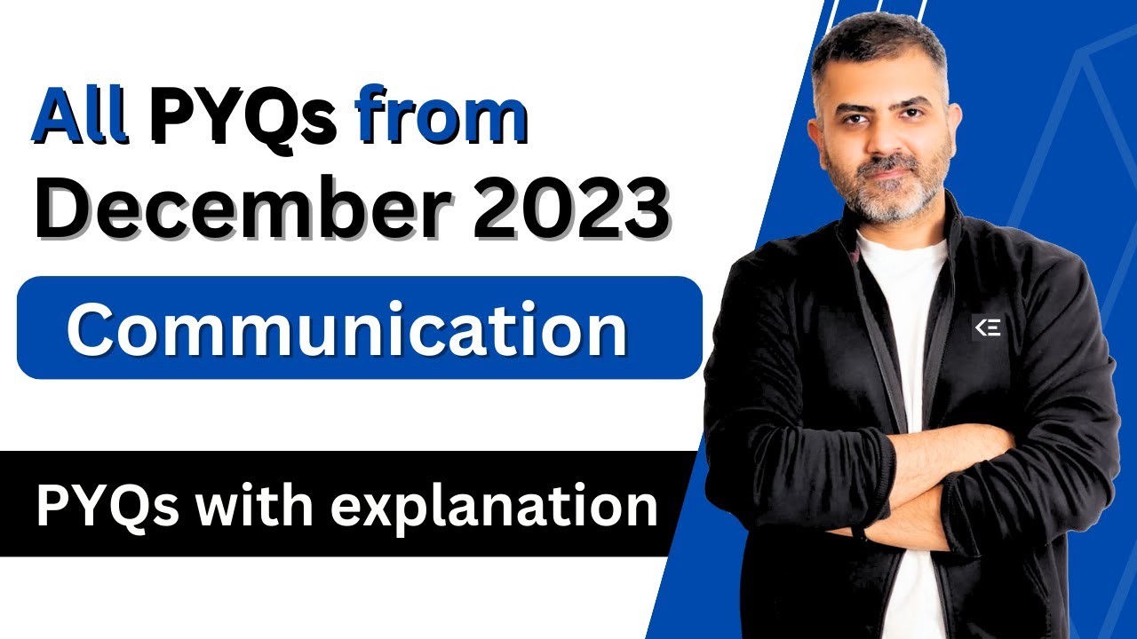 All Communication PYQs | December 2023 | Revision Series | UGC-NET-Paper1