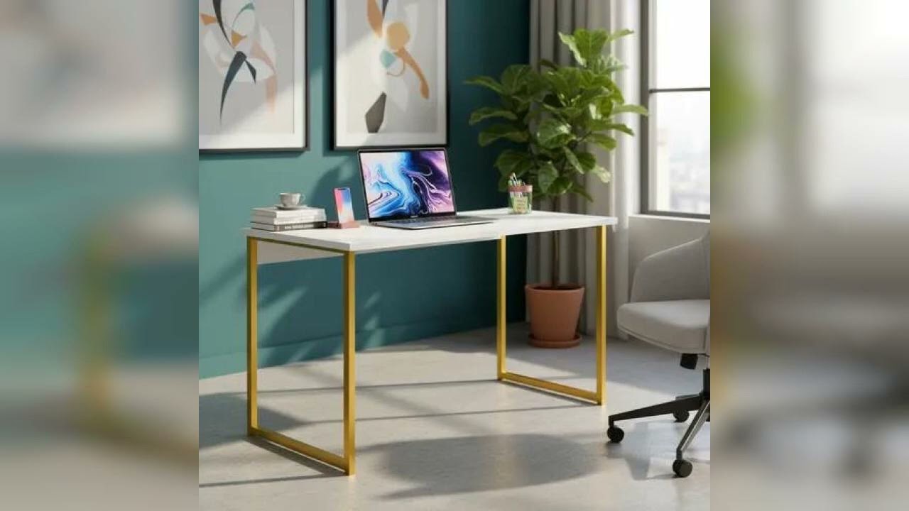 Review: Mesa Escrivaninha 120cm Industrial Pés Aço Mdf Home Office