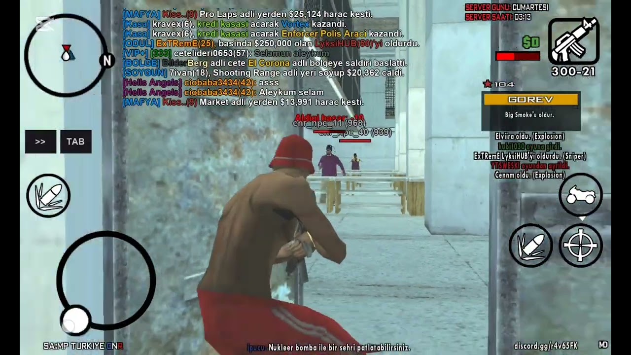 Big Smokeyi Öldürmeye Çalışırken Biz Öldük 😂 | Samp Türkiye CnR