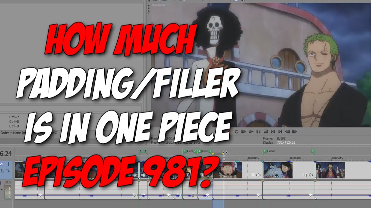 How Much Padding and Filler Is In One Piece Episode 981?