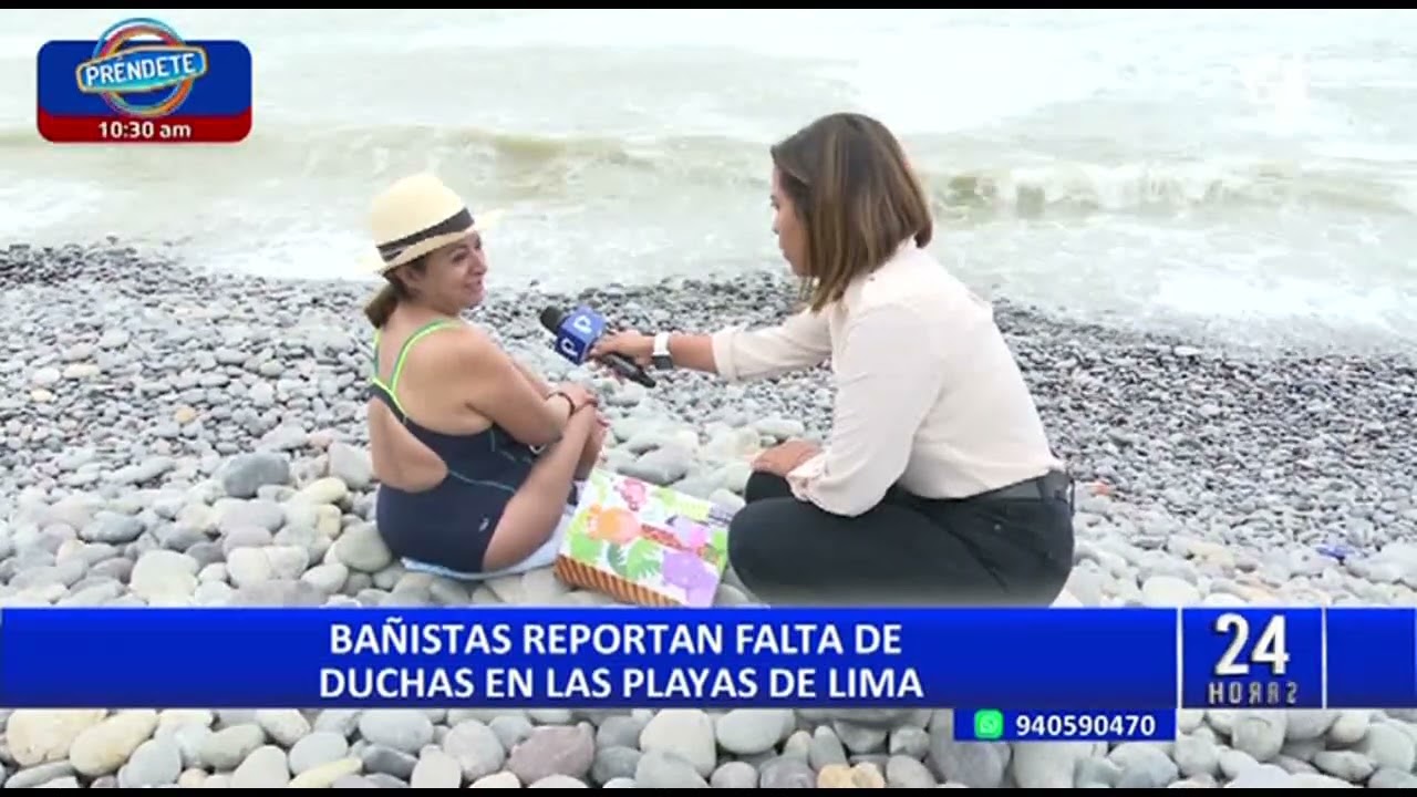 Reportan falta de duchas y baños públicos en playas de Lima