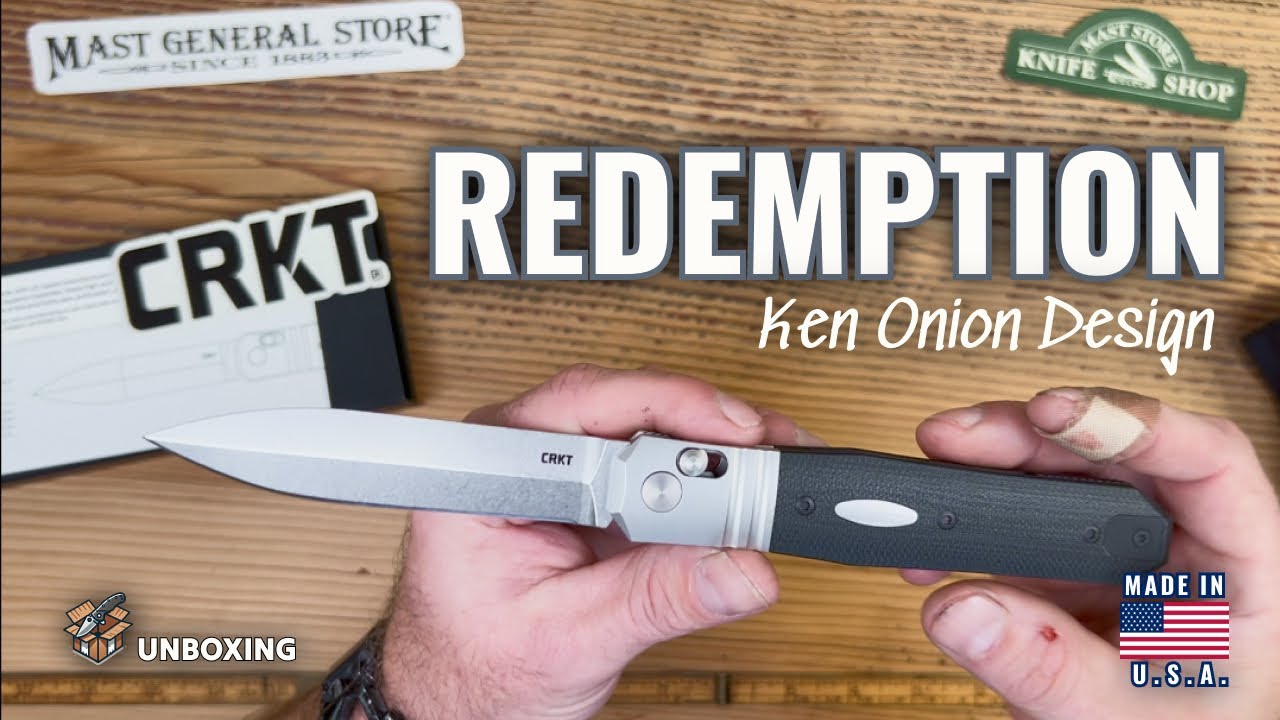 CRKT | Redemption Crossbar Lock Knife | Ken Onion Design