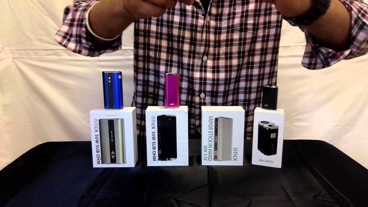 iStick Batteries | Various Models | How to use?