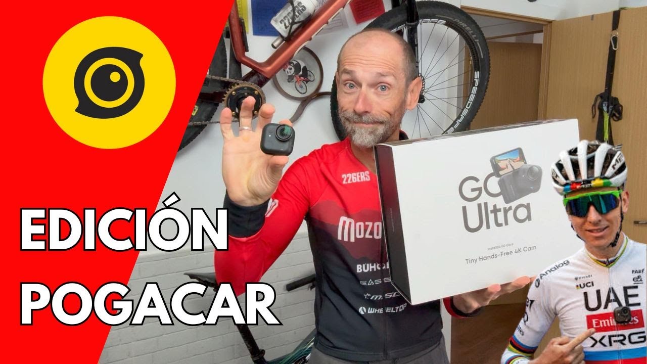 Nueva insta360 Go Ultra Edición Pogacar