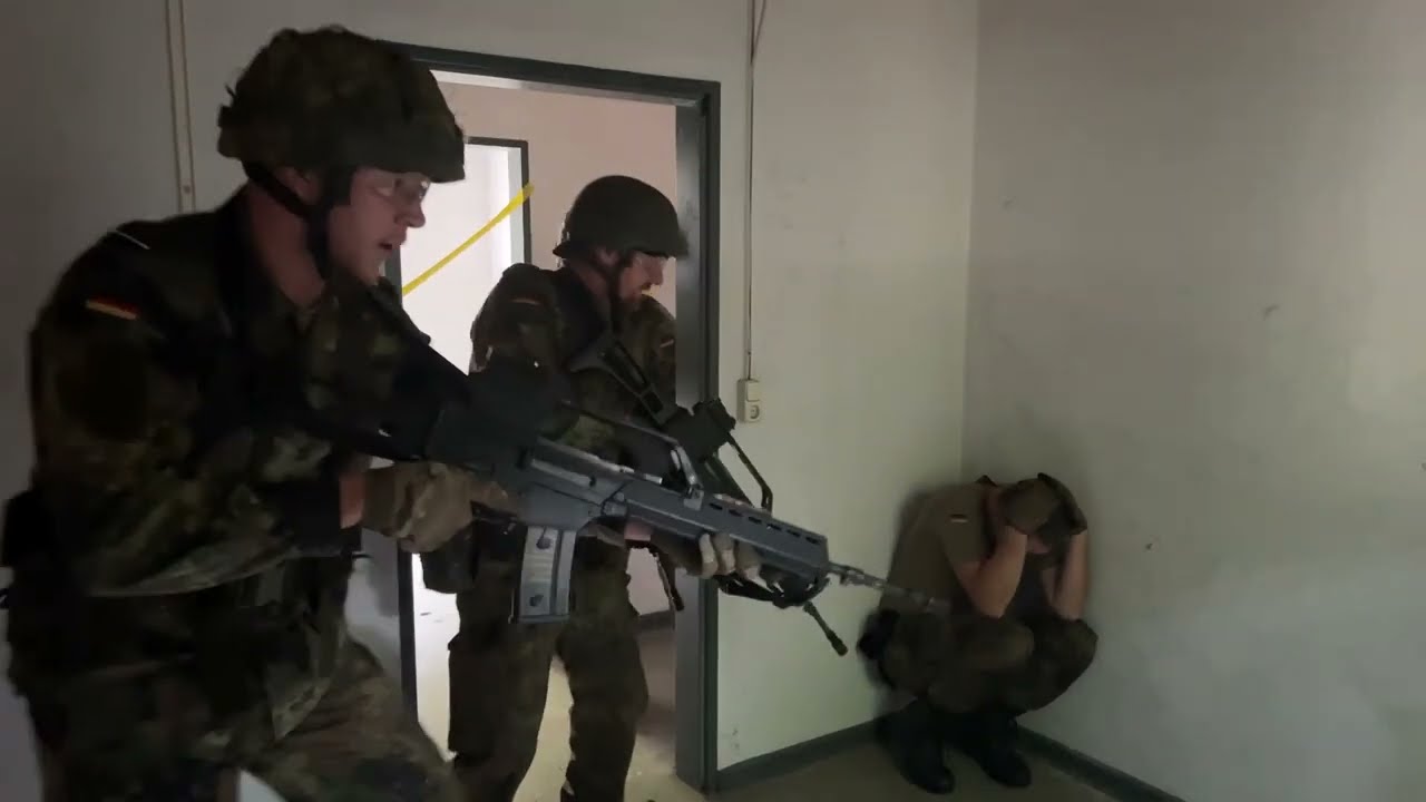Objektschutzregiment der Luftwaffe III./ObjSRgtLw Ausbild. MOUT Military Operations in Urban Terrain