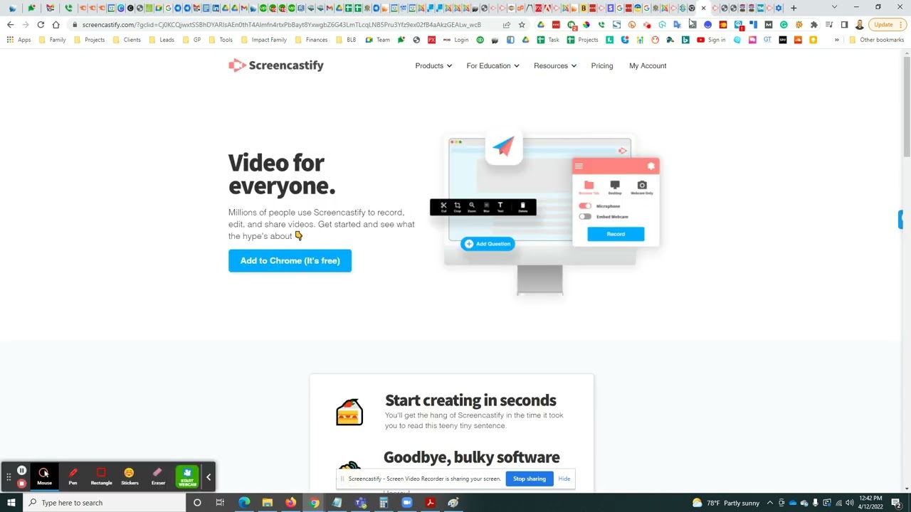 GPM Tutorial - Download Screencastify and put into share settings and send us link