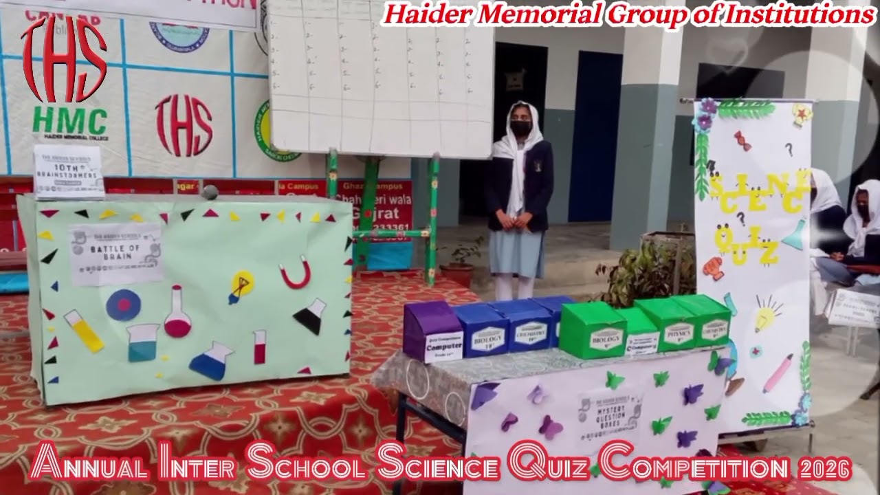 Annual Inter School Science Quiz Competition 2026|Haider Memorial Group of Institutions