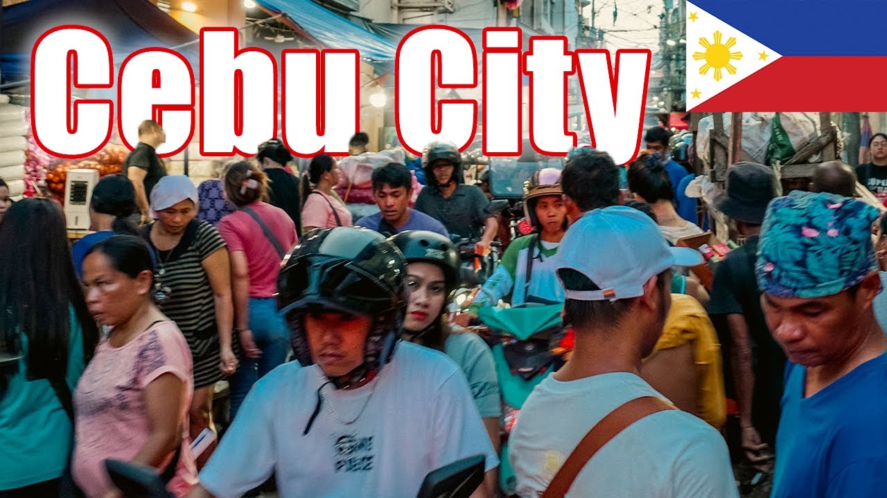 BUSY Cebu City Philippines Walking Tour - Carbon Market 4K - Street Photography With Ricoh GR III