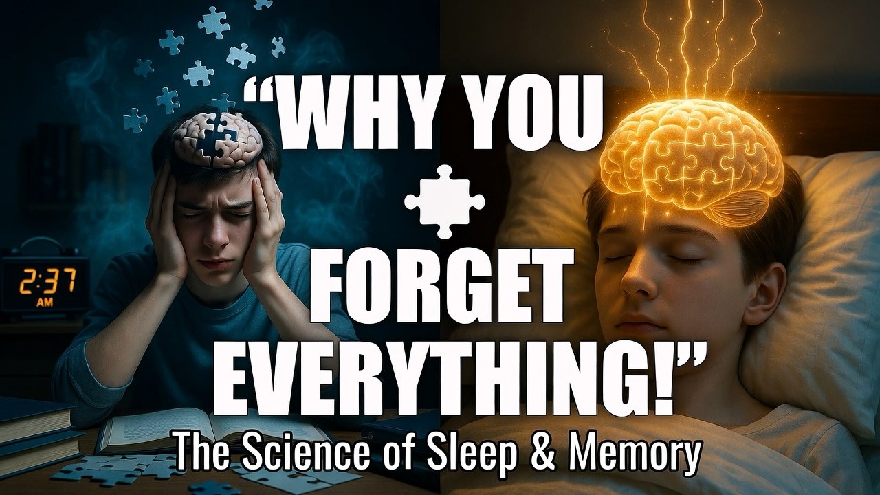Why You Forget Everything The Science of Sleep & Memory 2