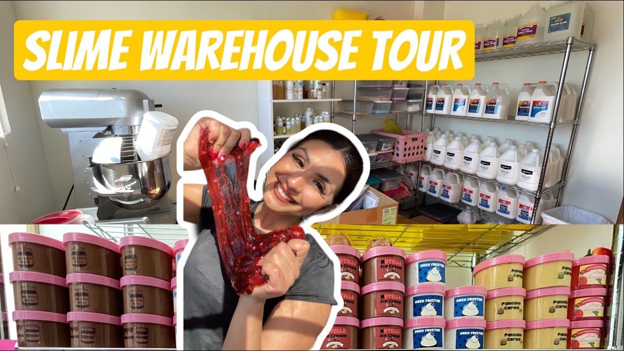 SLIME WAREHOUSE TOUR - CORNWITHSLIME SHOP