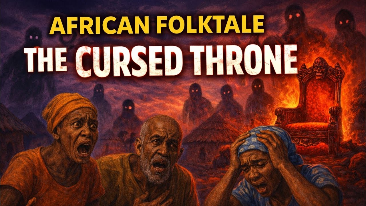 The haunted village|| A brave king that saved his people|| African folktale 