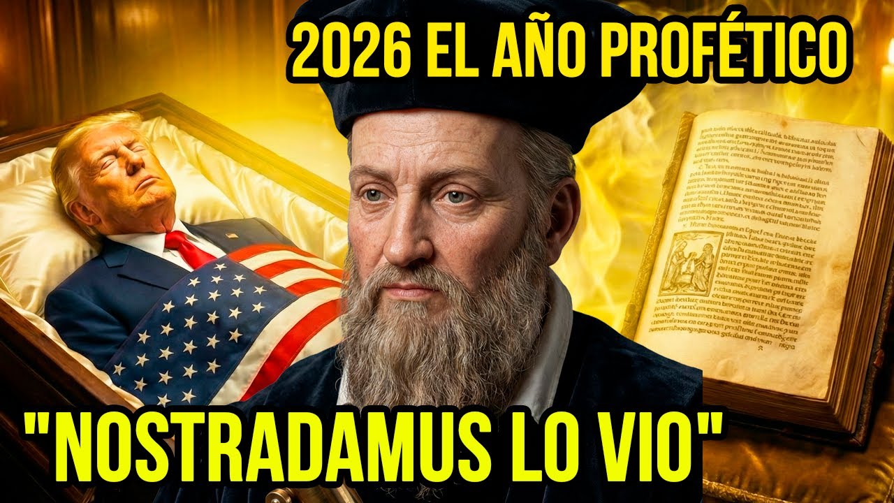 5 profecías de Nostradamus para el año 2026 que no vas a creer