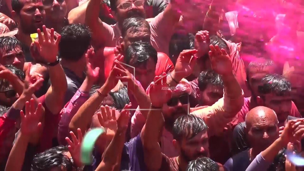 Millions of people celebrate Holi, the Hindu festival of colors