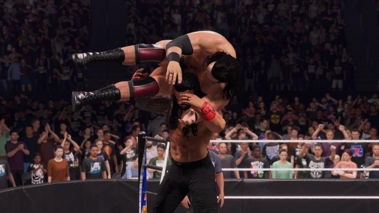 Roman Reigns Vs Drew Mcintyre World Title Match WWE 2K25