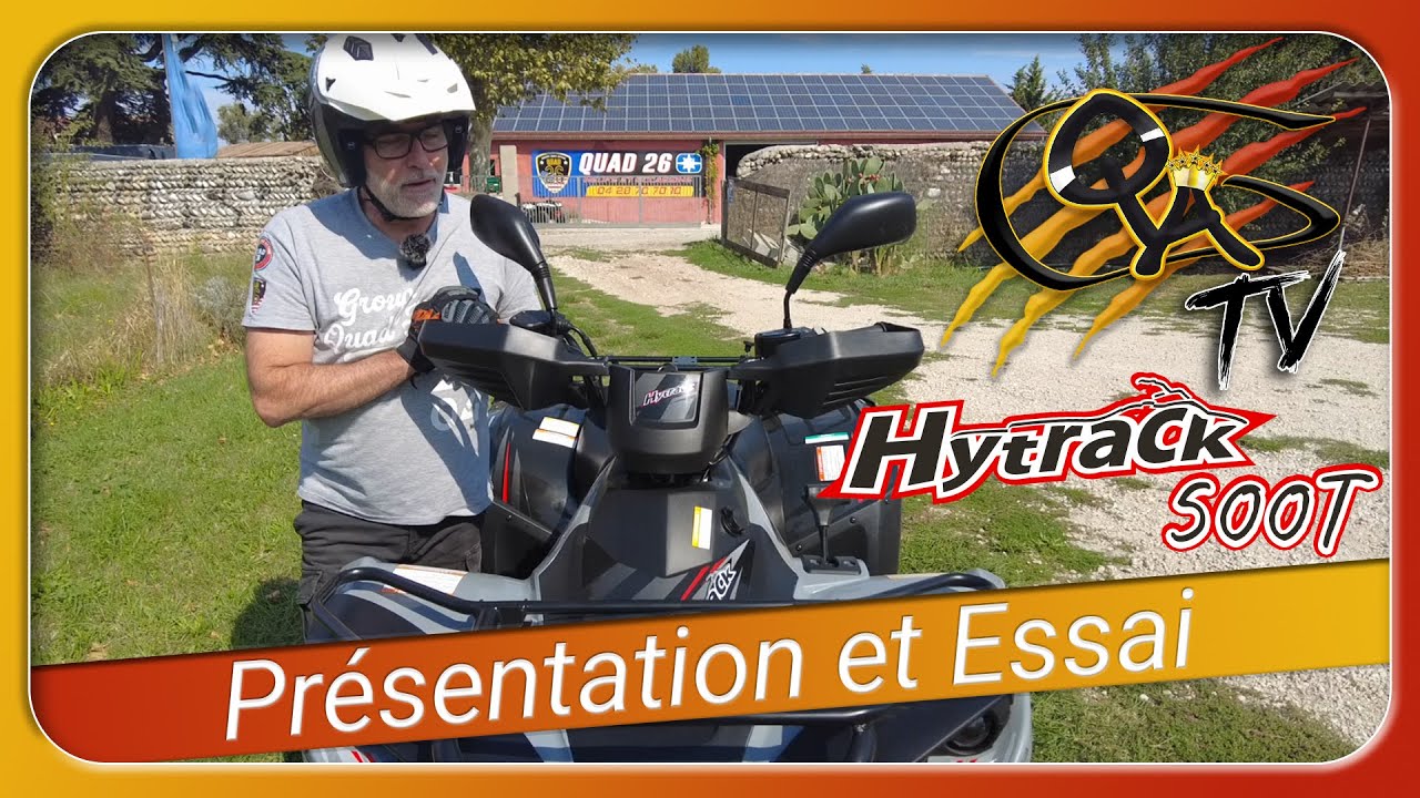 Présentation et essai de l'Hytrack 500T par Cyrille !