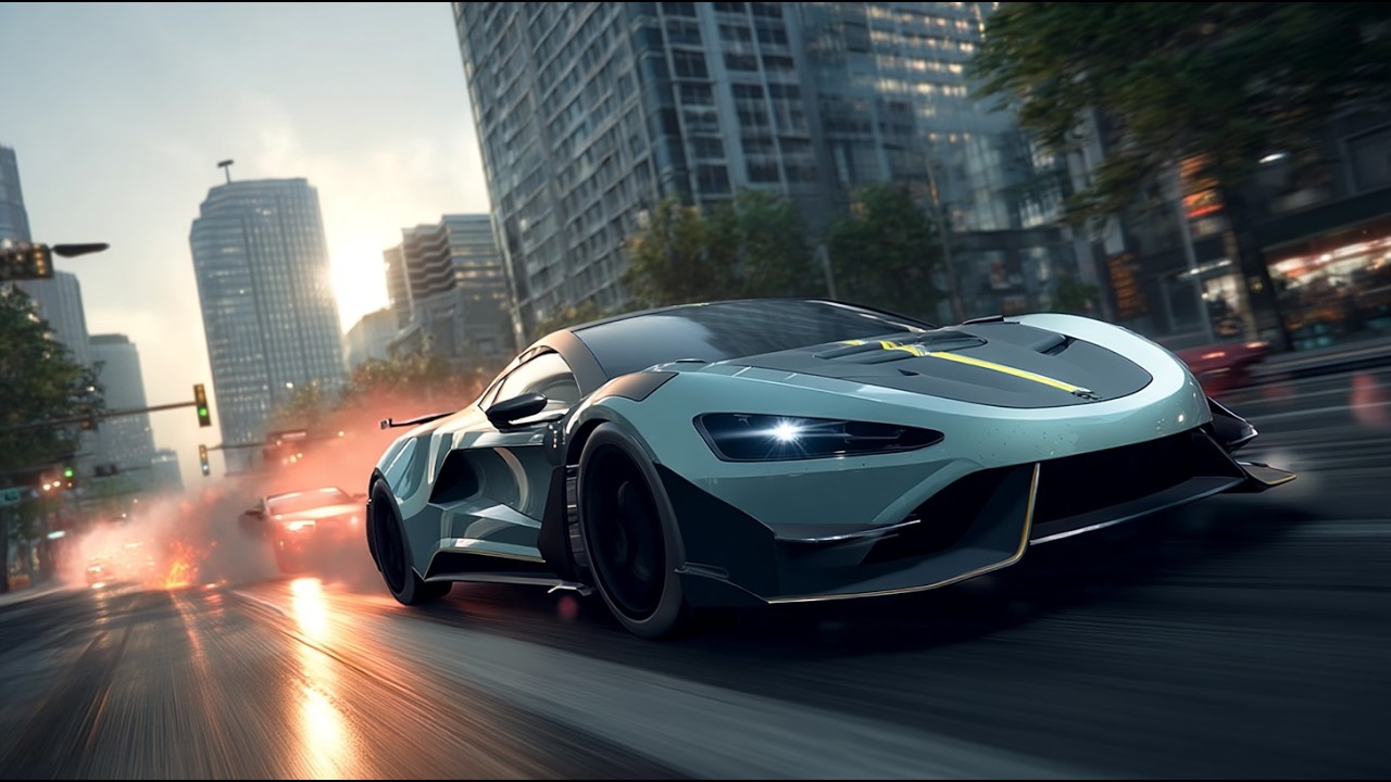 Need for Speed 🏁🚗 Silver Supercar Intense Street Race 🏎️ iOS Android Real Touch Gameplay