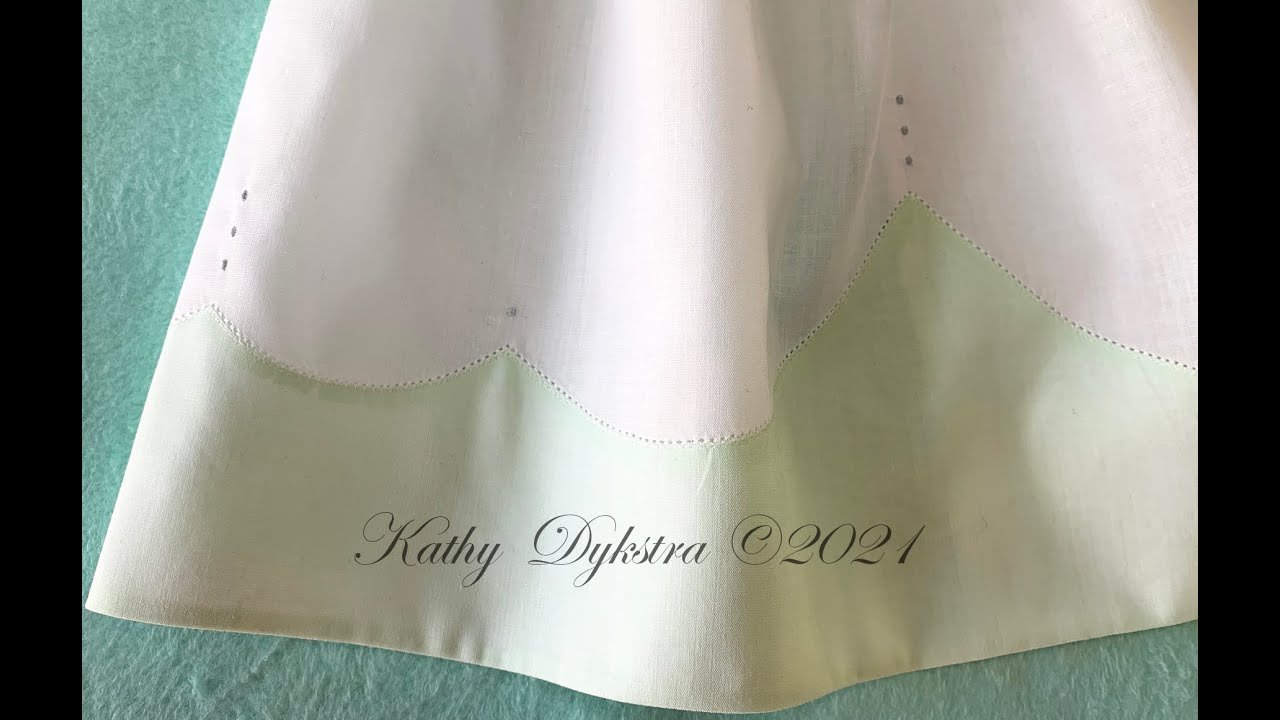 Wee Care Sew Along 4 - Madeira hem