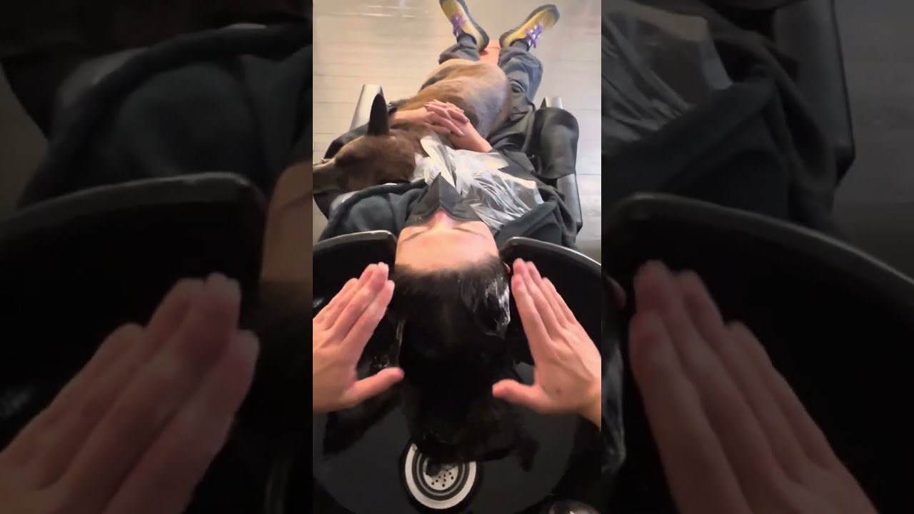 Relaxing Har Washing & Head Massage POV