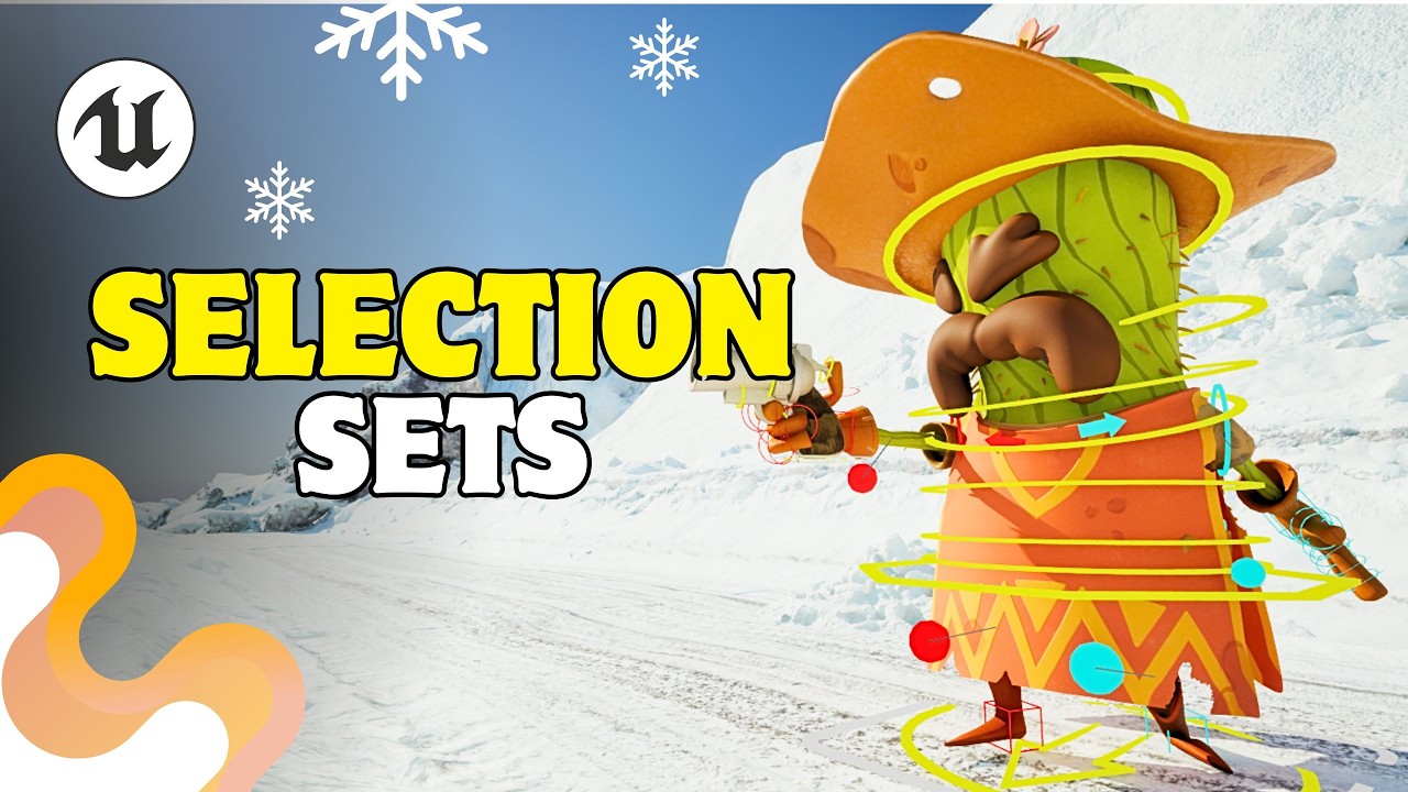 Selection Sets для АНИМАЦИИ | Unreal Engine 5.7