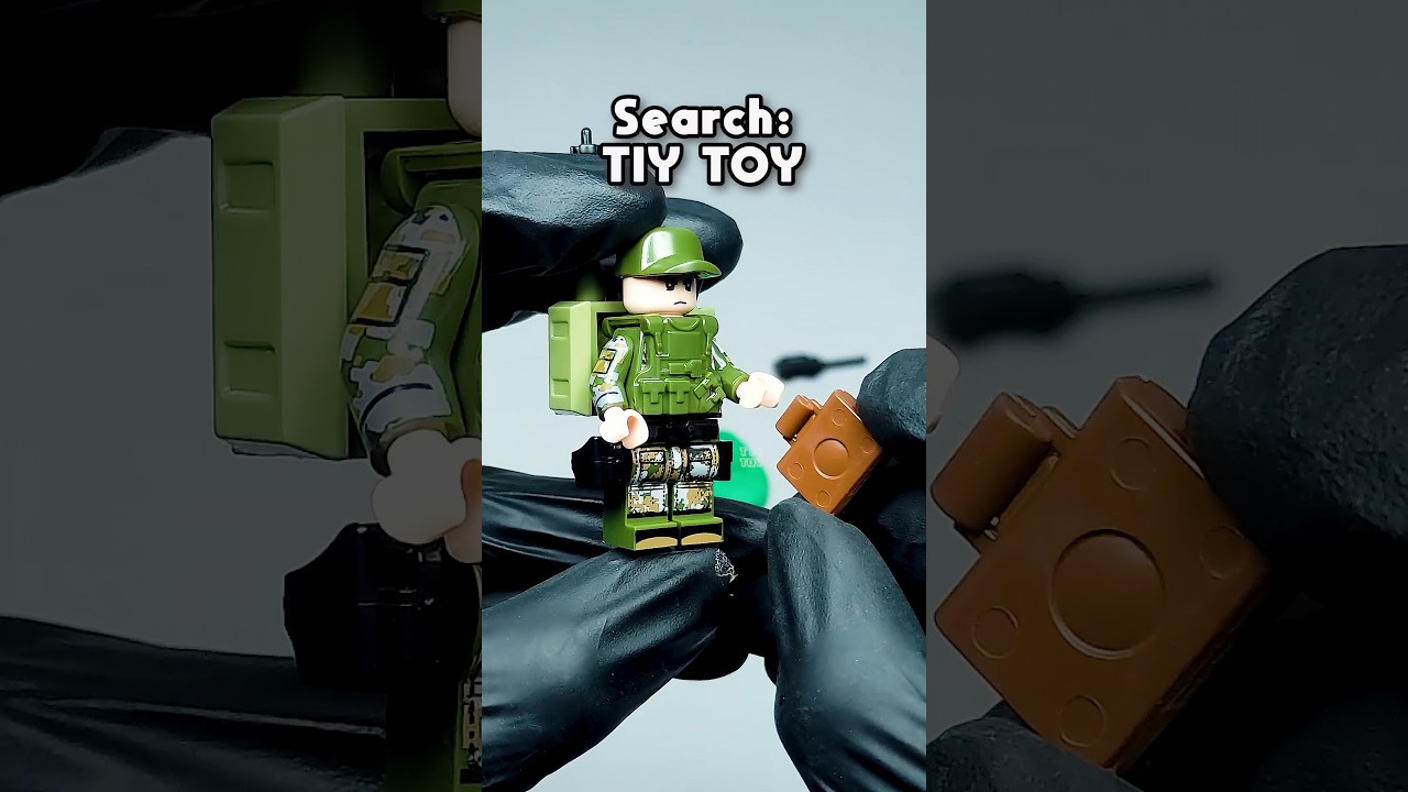 ☠️ How to Build LEGO Military MOC Minifigure? 【CUSTOM】LEGO SEMBO Block Unboxing Review 乐高 ЛЕГО 레고 レゴ