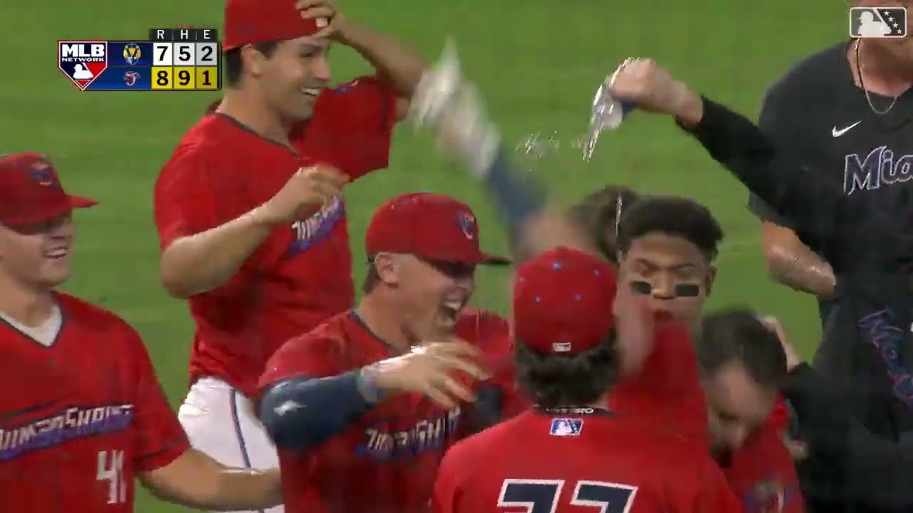 Jacob Berry's sensational walk-off homer