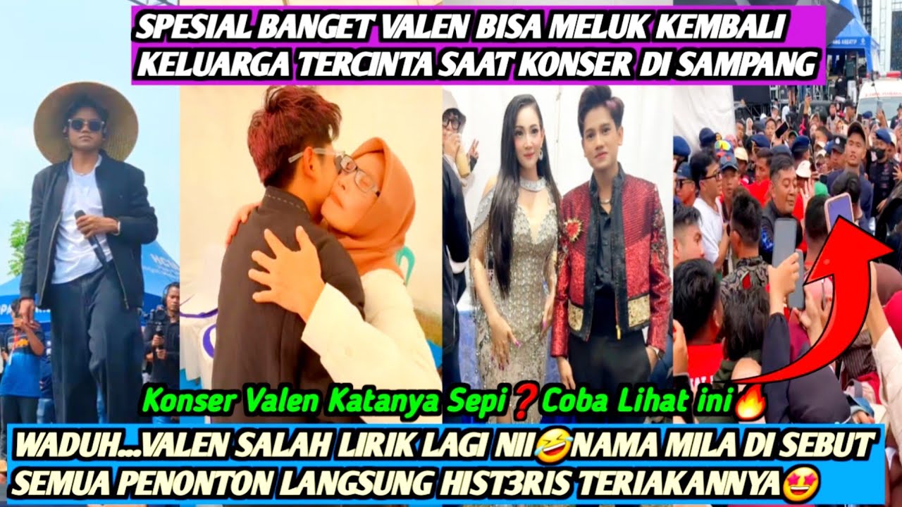 HEBOH‼️KONSER VALEN DI SAMPANG DI BILANG SEPI⁉️COBA KALIAN SEMUA LIHAT VIDEO INI PASTI KAGET LHO🔥