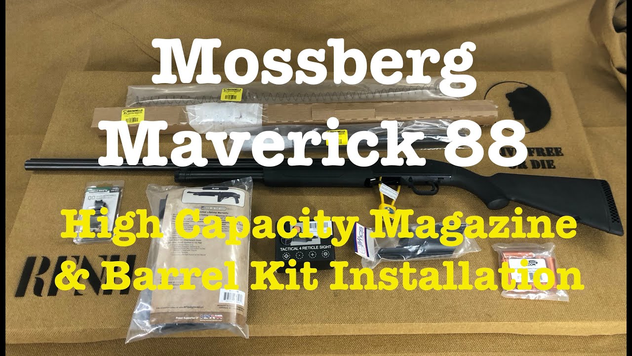 Установка магазина Maverick 88 большой емкости