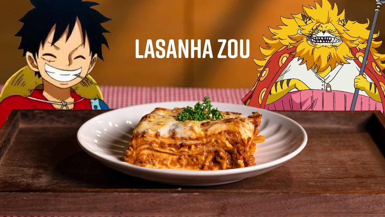 LASANHA INSPIRADA NO ANIME ONE PIECE! | GOHANCOOK