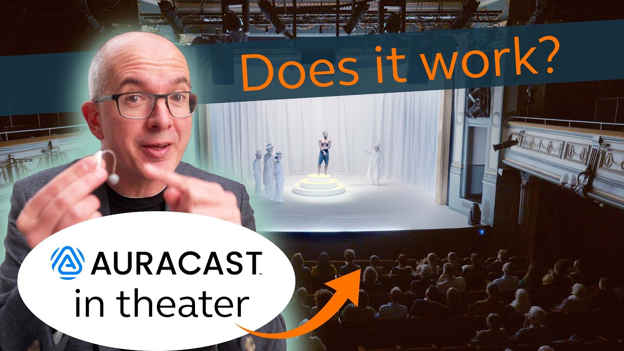 We tested Auracast with hearing aids during a live performance in a theater.