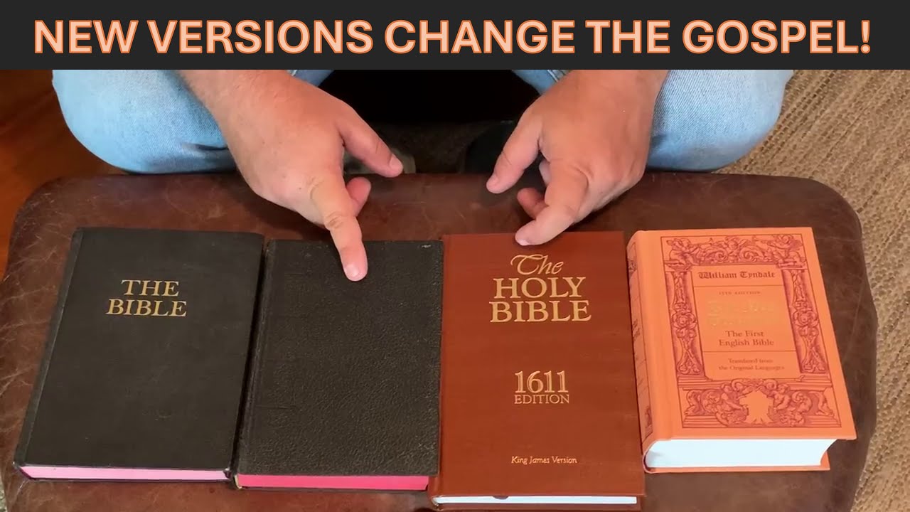 Even New Versions Prove they are Changing the Gospel #kingjamesonly #whykingjamesonly #bibleversions