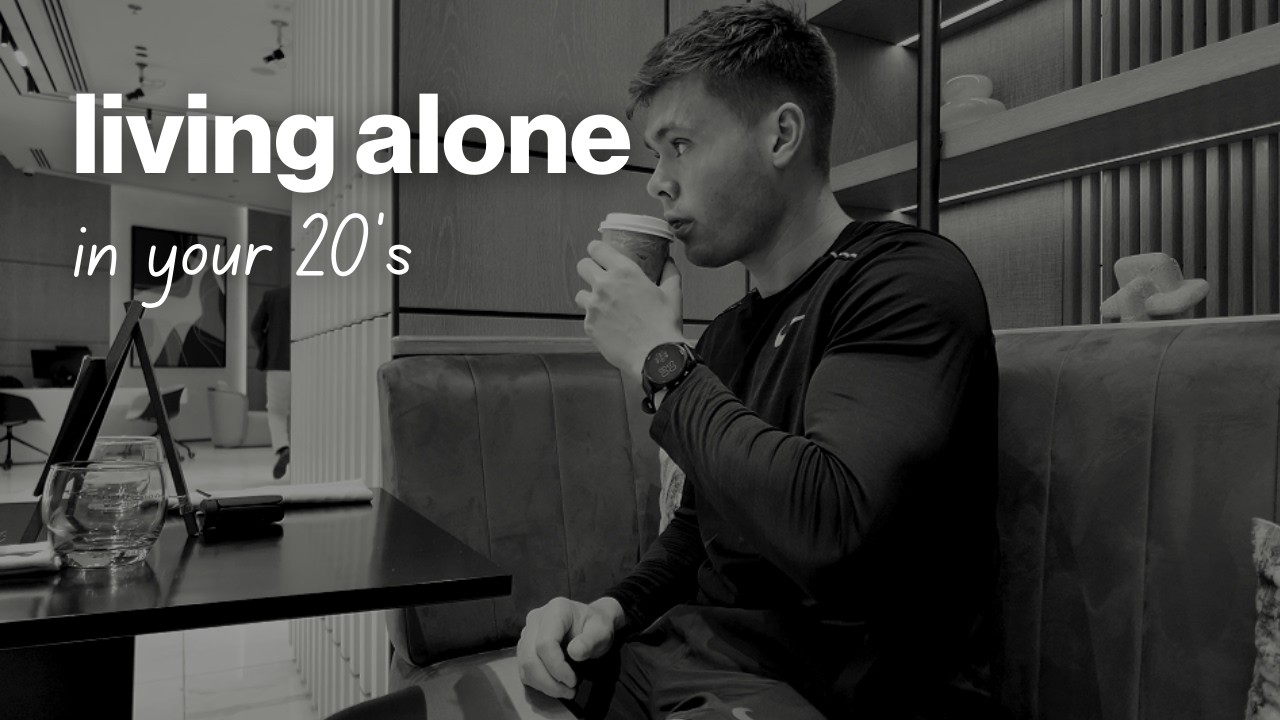 living alone in your 20's: My thoughts so far...