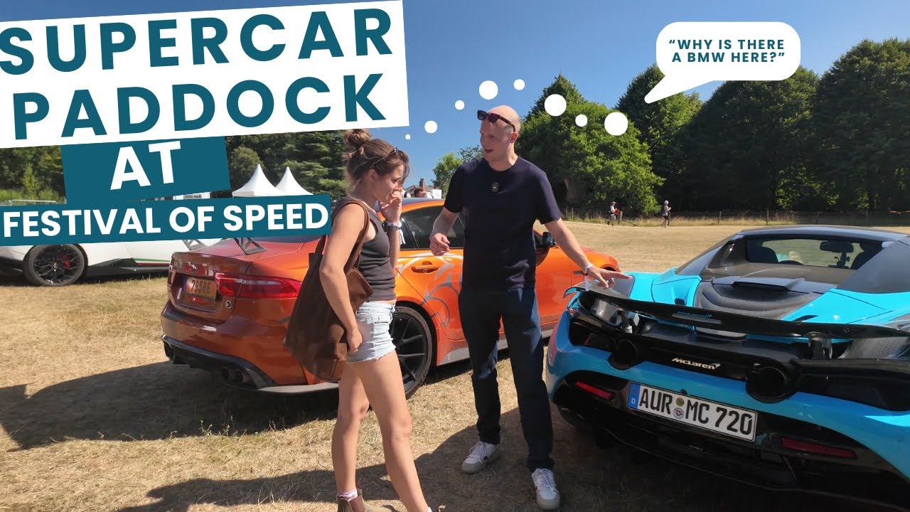 Exploring the Supercar Parking at Goodwood Festival of Speed