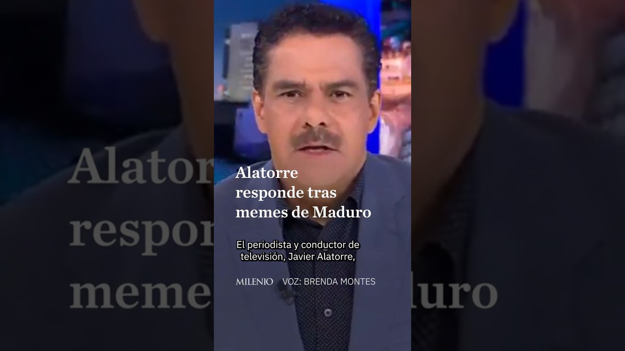 Alatorre reacciona de forma graciosa a los memes de Maduro