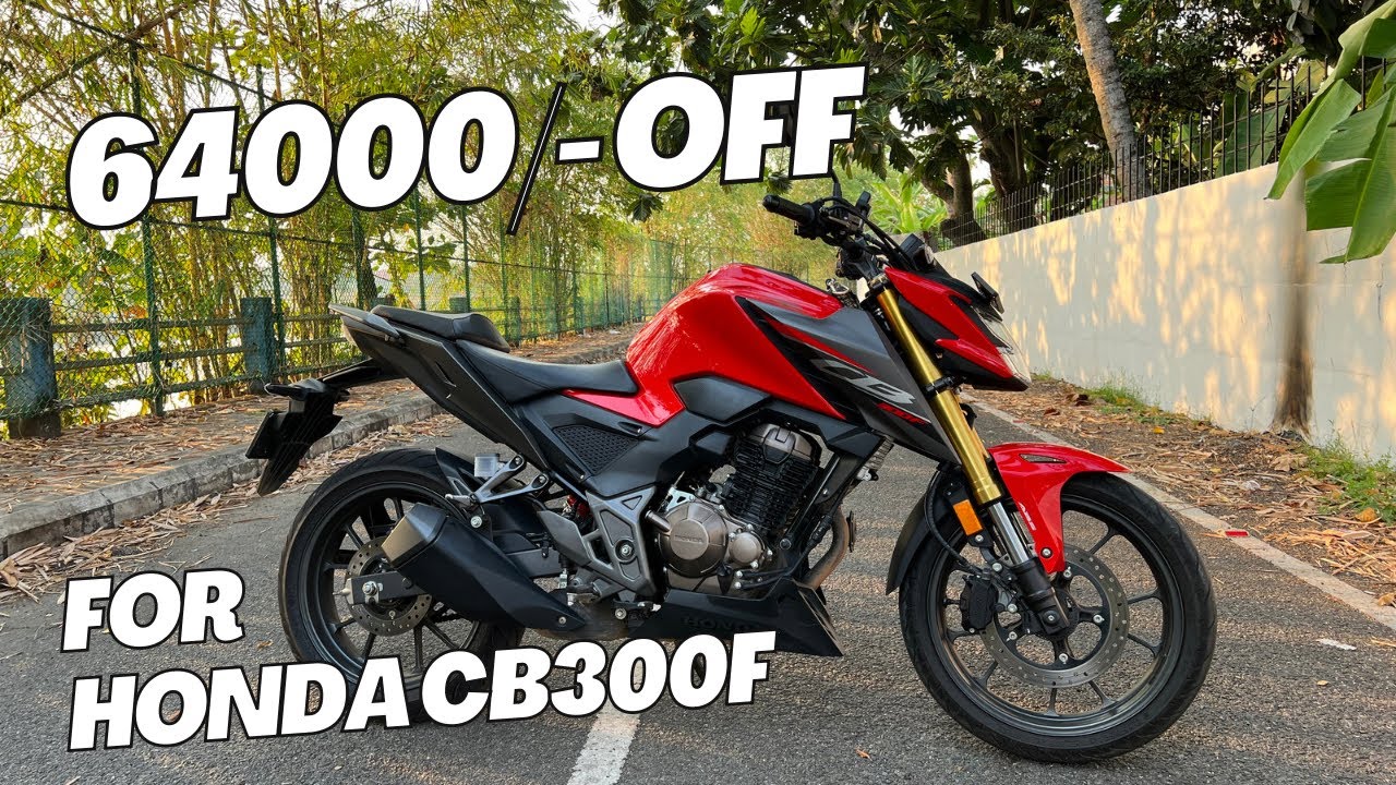 64000/- Discount for Honda CB300F