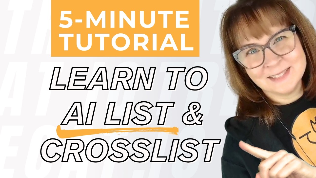 Learn to List & Crosslist with AI in Under 5 Minutes  | #crosslisting  #ebay #ai