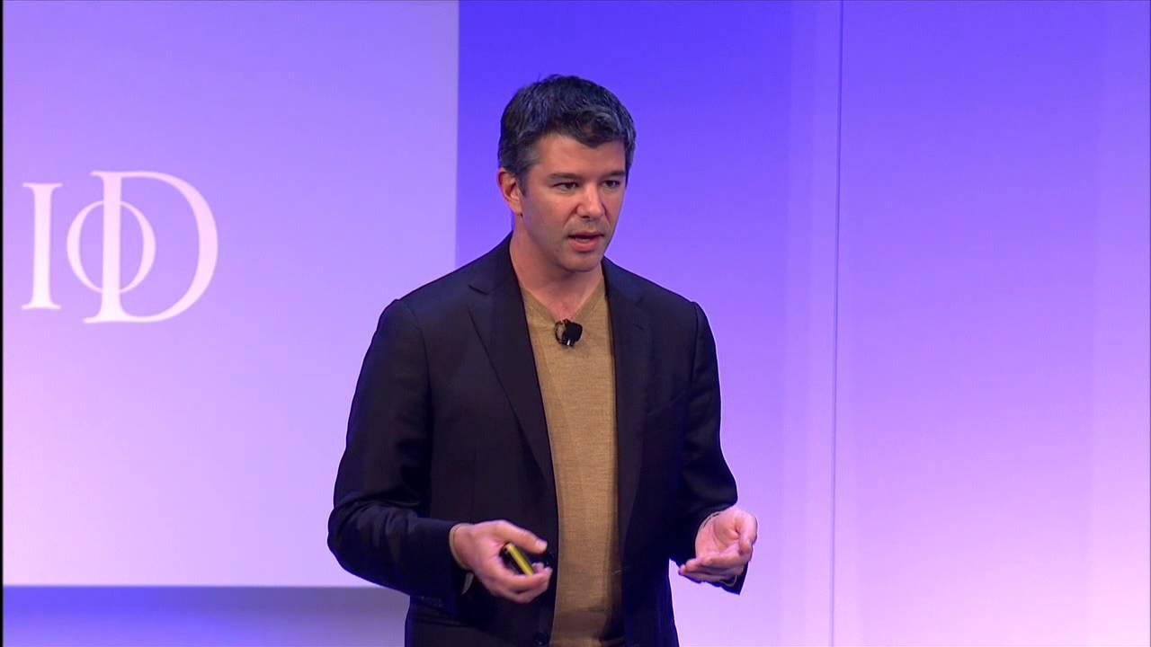 Travis Kalanick, Uber, speaking at the IoD Annual Convention 2014