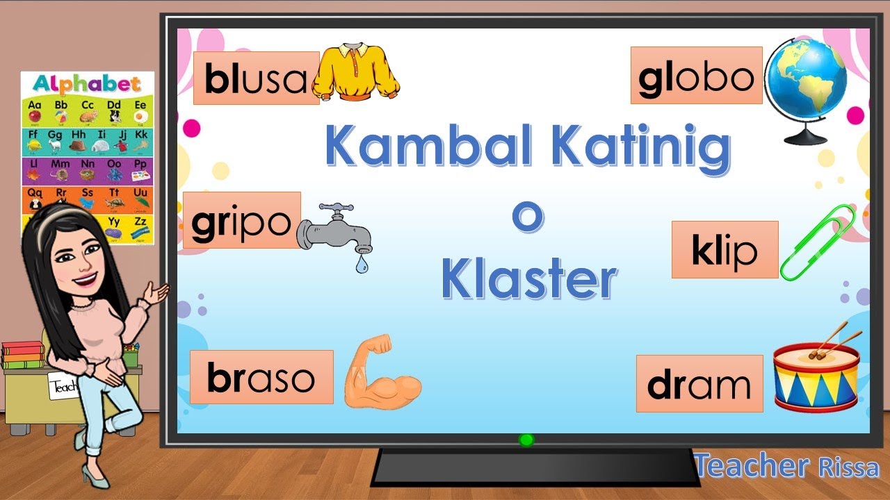 Kambal Katinig | Klaster | Hakbang sa Pagbasa| Pagpapantig || Teacher Rissa