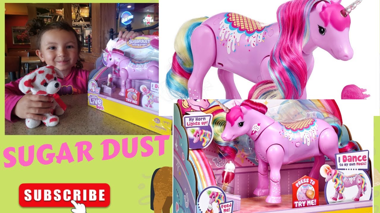 LITTLE LIVE SUGARDUST DANCING UNICORN #unicorn #SUGARDUST