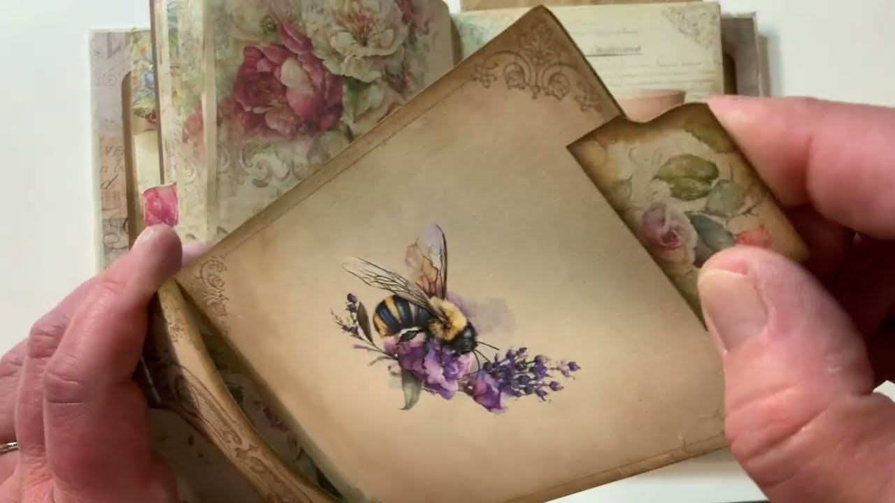 Bee Junk Journal Flip Through