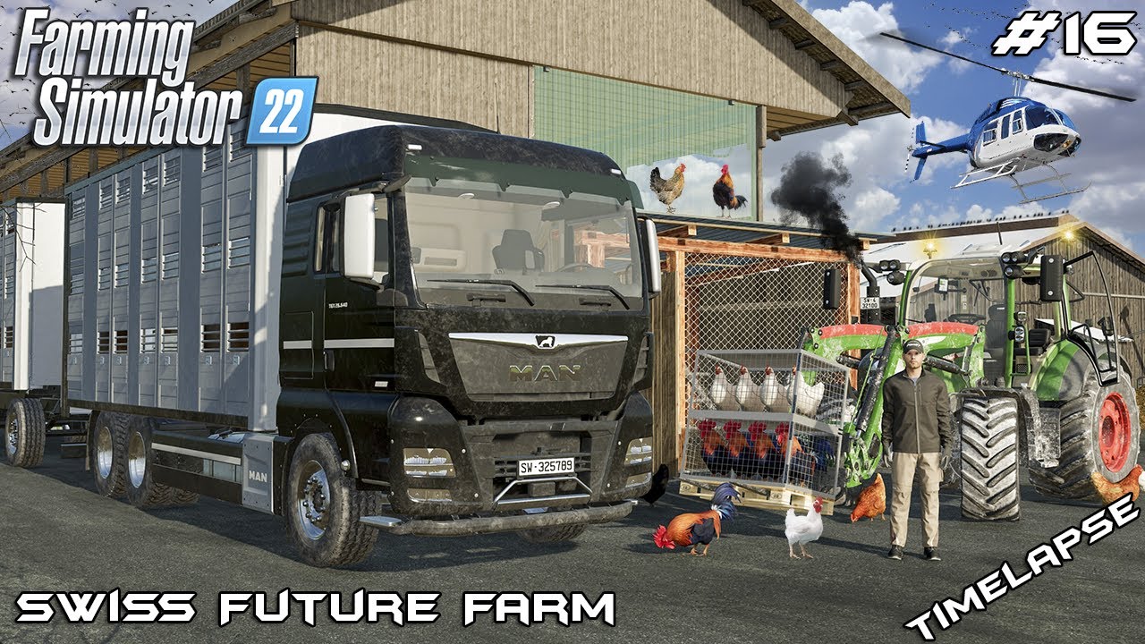 Building COW PASTURE and CHICKEN COOP with @kedex | Future Farm | Farming Simulator 22 | Episode 16